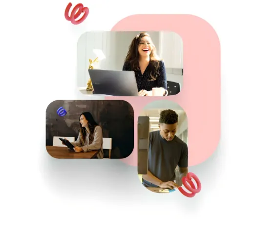 Managers en séance de coaching à distance